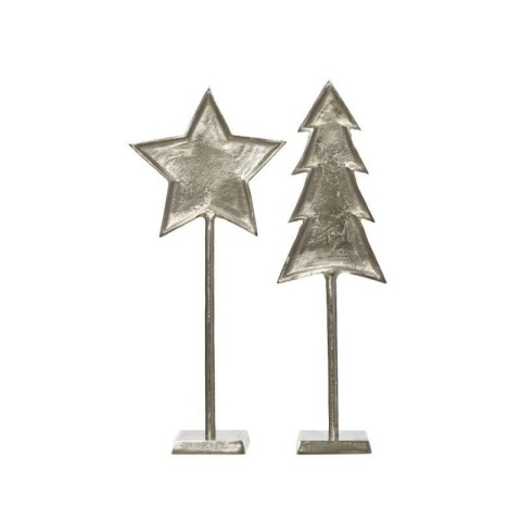 ALBERO-STELLA SU STAND ARGENTO